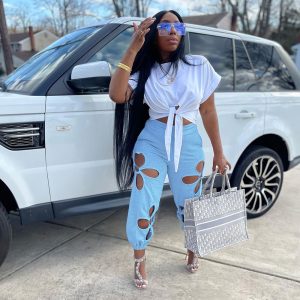 clothing-foreign-trade-womens-clothing-ripped-trousers-casual-pants